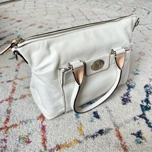 Kate Spade cream soft leather bag